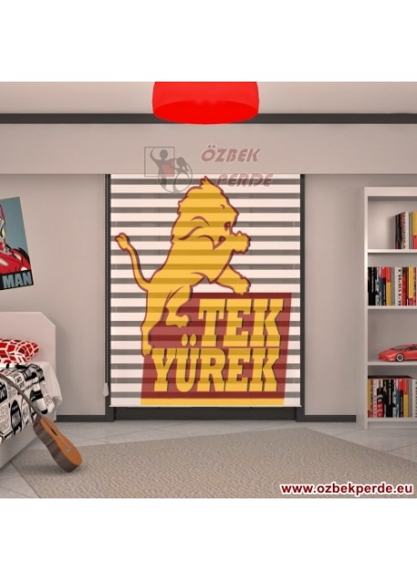 Tek Yürek Zebra Perdesi